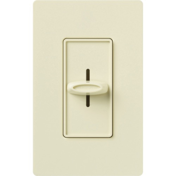 Lutron Skylark Slide-to-Off 3-Speed Fan Control - Single-Pole - Almond