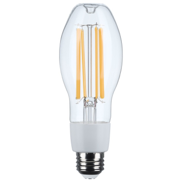 SATCO 13.5W LED HID Replacement - ED17 - 2200K - E26 - Clear - 120-277V
