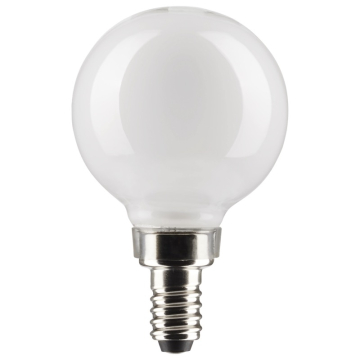 SATCO 3W G16.5 LED Filament Lamp - White - E12 - 4000K - 200 Lumens - 120V