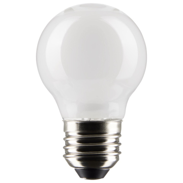 SATCO 5.5W G16.5 LED Filament Lamp - White - E26 - 4000K - 500 Lumens - 120V