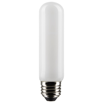 SATCO 5.5W T10 LED Filament Lamp - Frosted - E26 - 3000K - 450 Lumens - 120V