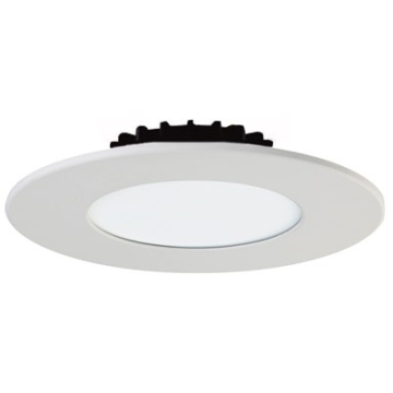 Lotus 8W 4" J-Box Mount or Retrofit LED Downlight - 3000K - 500 Lumens - 120V