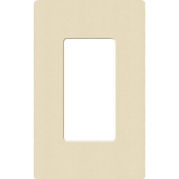 Lutron Claro Screwless Designer Wallplate - 1 Gang - Sand