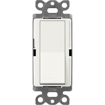 Lutron Claro 4-Way Switch - 15A - Architectural White