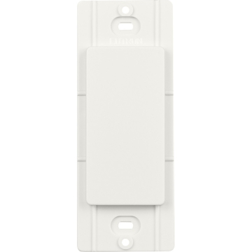 Lutron Claro Blank Insert - Glacier White
