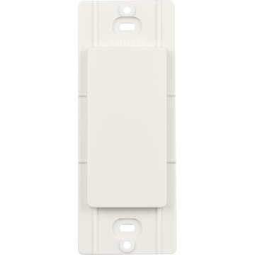 Lutron Claro Blank Insert - Architectural White