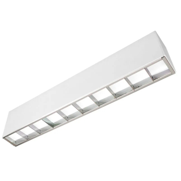 Westgate SCX 24" LED Linear Light - Louver Lens - 20W - CCT Selectable - 2,390 Lumens - 120-277V - White