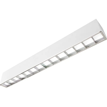 Westgate SCX 36" LED Linear Light - Louver Lens - 30W - CCT Selectable - 3,551 Lumens - 120-277V - White