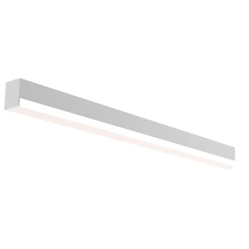 Westgate SCXT 48" LED Linear Light - T-Bar/Suspension Mount - Drop Lens - 20 | 30 | 40W - CCT Selectable - 120-277V - Sandy White