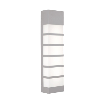 AFX State 24" LED Outdoor Wall Sconce - 1,870 Lumens - 33W - CCT Selectable - 120-277V - Textured Gray