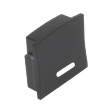 American Lighting Aluminum Channel Feed Cap for Senik Flex LED Tape Light