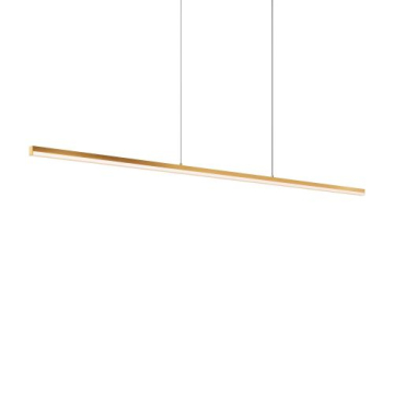 DALS Current 60" Linear LED Pendant - CCT Selectable - 120V - Gold