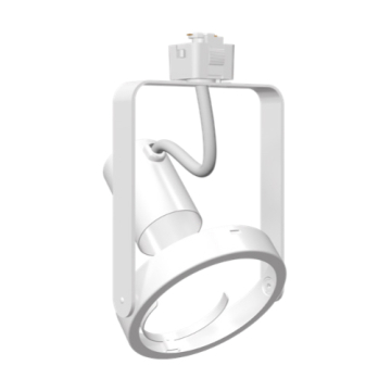Green Creative SOL Gimbal Track Head - H-Type - PAR38 Lamp - White
