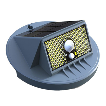 Westgate SOLR LED Solar Step Light - Motion Sensor - 0.5W - 6000K - 100 Lumens - Gray