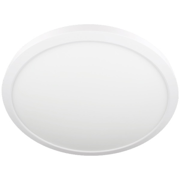 Lotus 15" Edgelit Disk LED Surface Mount - 30W - CCT Selectable - 2,090 Lumens - 120V