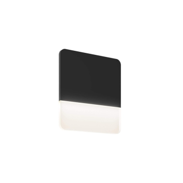 DALS Alto 10" Square LED Outdoor Wall Light - CCT Selectable - 120V - Black