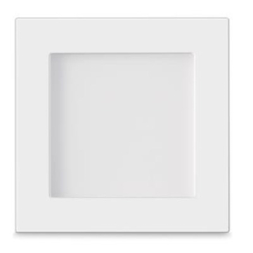 NSL 4W 3" Square LED Edge Lit Puck Light - 3000K - 200 Lumens - 24V - Black