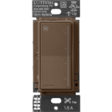 Lutron Sunnata Fan Control - Espresso