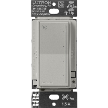 Lutron Sunnata Fan Control - Pebble
