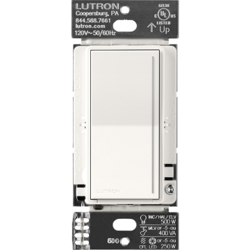 Lutron Sunnata PRO LED+ Touch Companion Dimmer - Brilliant White
