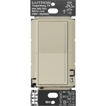 Lutron Sunnata PRO LED+ Touch Companion Dimmer - Clay