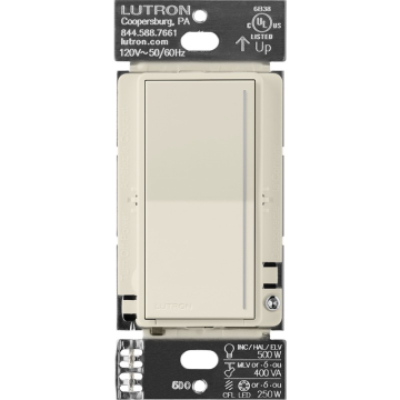 Lutron Sunnata PRO LED+ Touch Companion Dimmer - Pumice