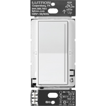 Lutron Sunnata PRO LED+ Touch Companion Dimmer - Snow