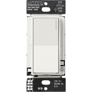 Lutron Sunnata Companion Switch - Glacier White