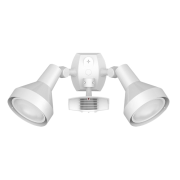 RAB STEALTH Sensor + PAR LED Lamp Kit - Bell Hood - 110° Detection - CCT Selectable - 38W - 3,600 Lumens - 120V - White