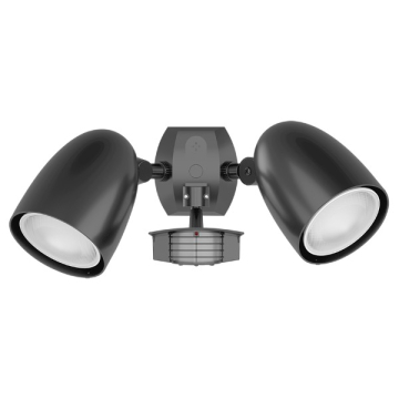 RAB STEALTH Sensor + PAR LED Lamp Kit - Bullet Hood - 200° Detection - CCT Selectable - 38W - 3,600 Lumens - 120V - Bronze