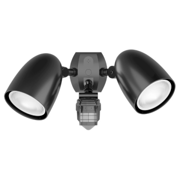 RAB STEALTH Sensor + PAR LED Lamp Kit - Bullet Hood - 360° Detection - CCT Selectable - 38W - 3,600 Lumens - 120V - Bronze