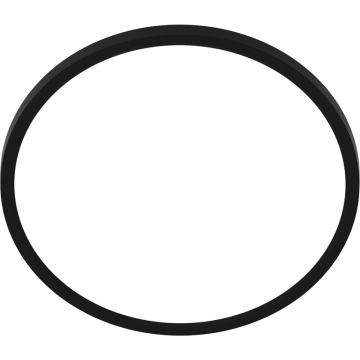 RAB SUMO 12" Round LED Surface Mount Downlight - 1,974 Max Lumens - 22W - CCT Selectable - Black - 120V