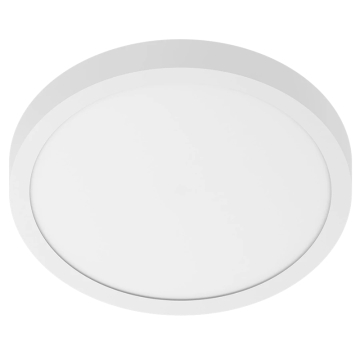 RAB SUMO 12" Round LED Surface Mount - Lightcloud Blue - SmartShift - 24W - CCT Selectable - 1,900 Lumens - 120-277V - White