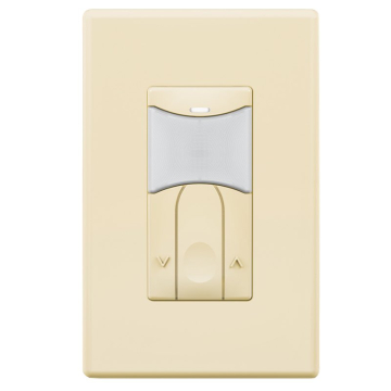 SensorWorx Wall Switch Sensor - PIR - Auto On - 0-10V Dimming - 120-277V - Light Almond