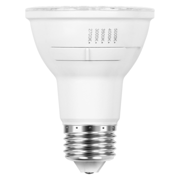 Sylvania LED Dual-Select PAR20 Lamp with Opti-Select - E26 Base - 600 Max Lumens - 4 | 6W - CCT Selectable - 120V