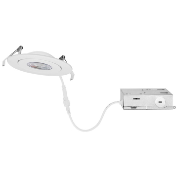 Sylvania 4" 9W LED Gimbal Downlight - CCT Selectable - 650 Lumens - 120V