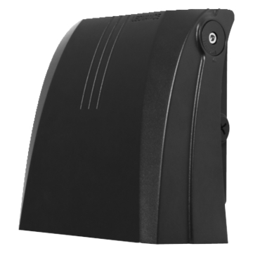 Sylvania LEDVANCE Dual Selectable Slim LED Adjustable Wall Pack - 10 | 20 | 30W - CCT Selectable - Photocell - 120-347V - Black