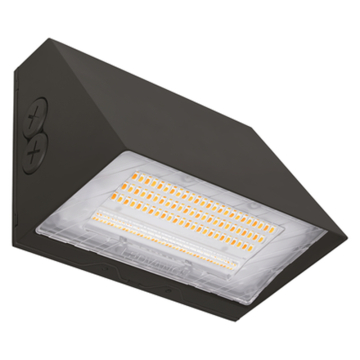 Sylvania LEDVANCE Opti-Select LED Full Cutoff Wall Pack - 6,000 Max Lumens - 25 | 30 | 40W - On/Off Photocell - 120-347V - Bronze