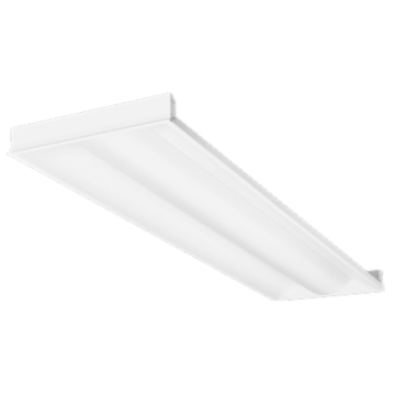 Sylvania LEDVANCE 1x4 Value Class LED Volumetric Troffer - 3,750 Max Lumens - 20 | 25 | 30W - 3500K - 120-277V - White