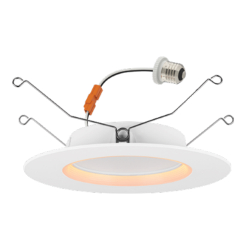 Sylvania 6" LED Retrofit Downlight w/ Nightlight - 12W - CCT Selectable - 1,000 Lumens - 120V - White