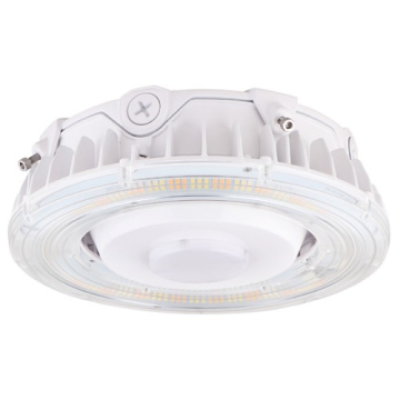 Sylvania 10" 40W LED Garage Light - 0-10V Dimming - Type V - CCT Selectable - 4,500 Lumens - 120-277V