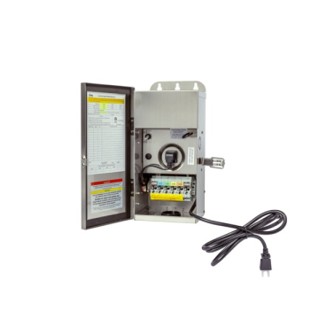 Corona Lighting 300W Multi-Tap Single Circuit Transformer - Stainless Steel - Mechanical Timer - Photocell