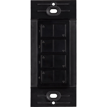 Task Lighting Quattro Wireless Controller - 4 Zone - Black