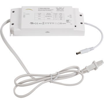 Task Lighting 60W WAV Power Supply / Smart Receiver - Zigbee Technology - 12V