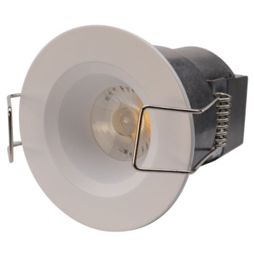 Lotus 2" Mini LED Round Recessed Downlight - Wide Trim - 3000K - 24V - White