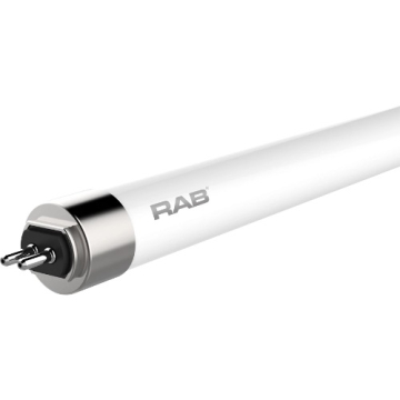 RAB LED T5 - 48" - 25W - 3500K - Opposing End Wired - Ballast Bypass - 120-277V