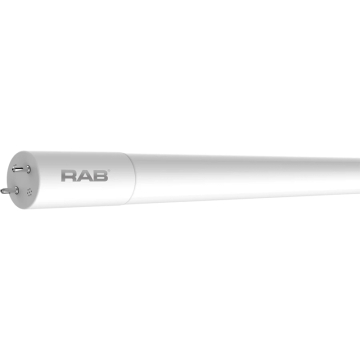 RAB 48" LED T8 - Single/Double End Wired - 1,700 Lumens - 10.5W - 3500K - 120-277V