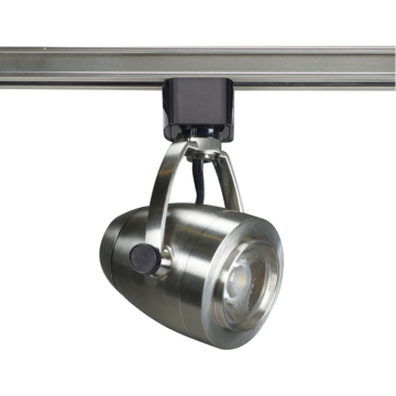 SATCO|NUVO LED Track Head - 12W - Pinch back shape - Brushed Nickel - 24° Beam