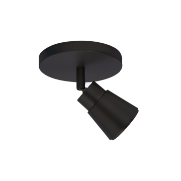 WAC Lighting Solo LED Fixed Spot Light - 800 Lumens - 8W - 3000K - 120V - Black