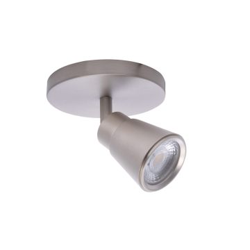 WAC Lighting Solo LED Fixed Spot Light - 800 Lumens - 8W - 3000K - 120V - Brushed Nickel